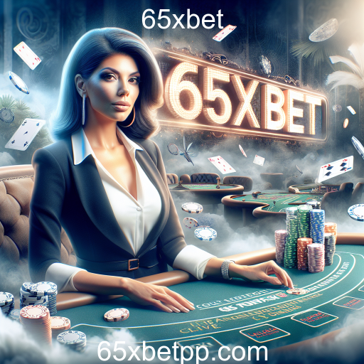 A Emoção do Cassino Ao Vivo no 65xbet